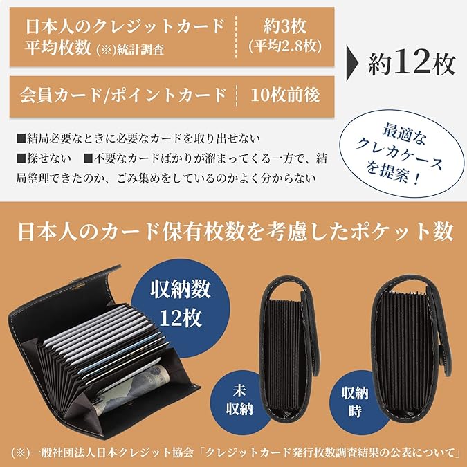 亀登鞄製作所 クレカケース