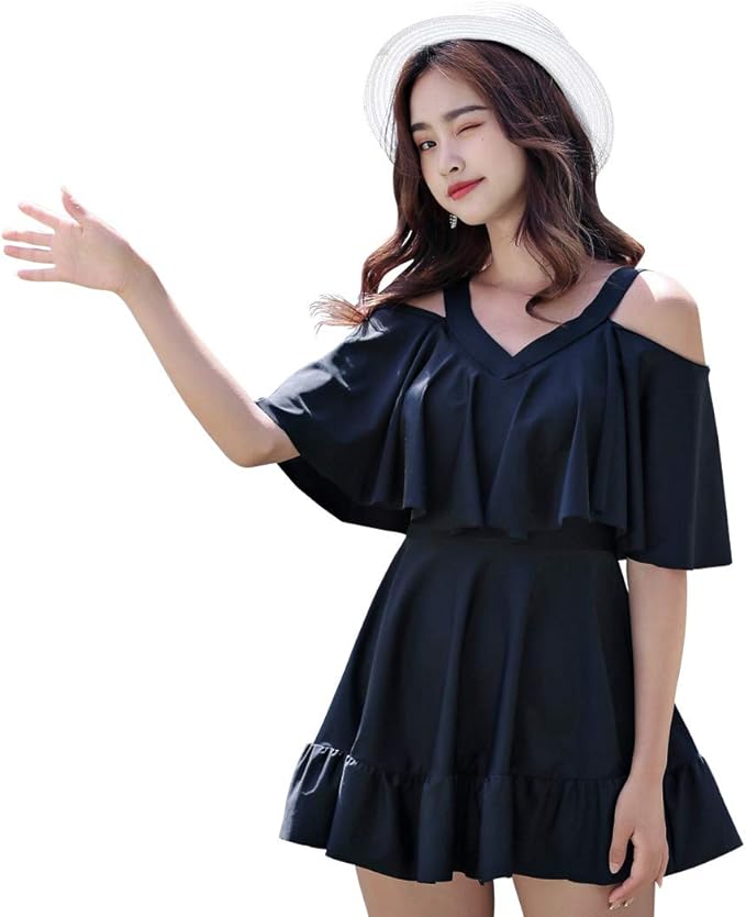 TeddyShop 水着 レディース 体型カバー ワンピース