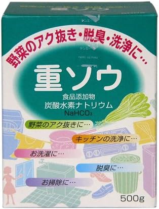 【食品添加物】 健栄製薬 重ソウ(炭酸水素ナトリウム)500g