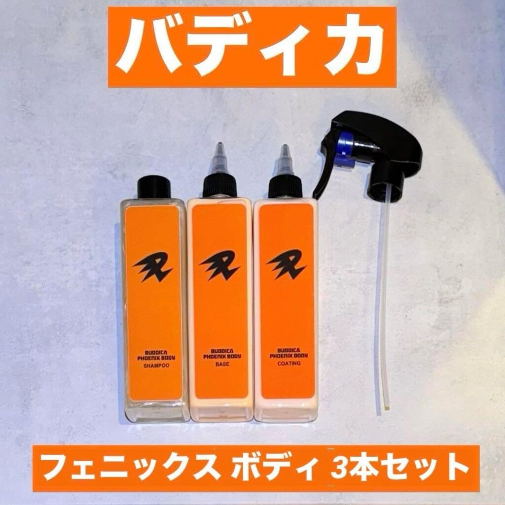 【限定1セットのみ!】 バディカ フェニックスボディ 3点セット+クロス3枚付き